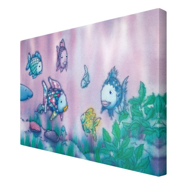 Print on canvas - The Rainbow Fish - Paradise Under Water