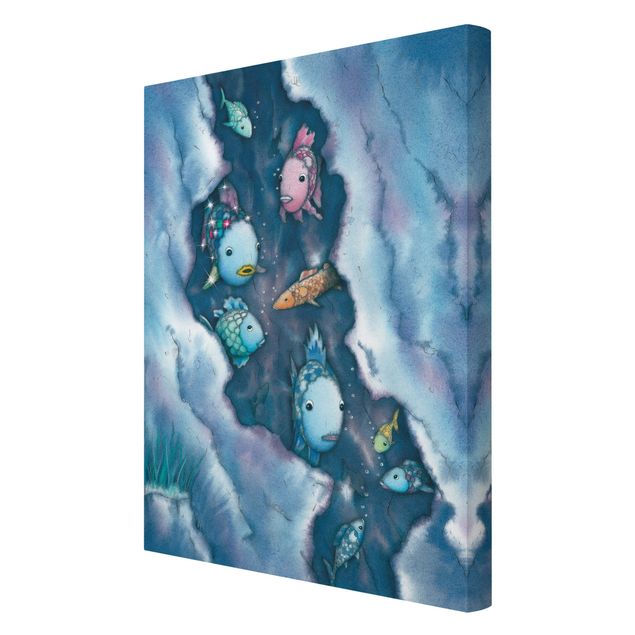 Print on canvas - The Rainbow Fish - Hide!