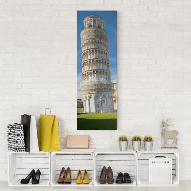Print on canvas - The Leaning Tower of Pisa