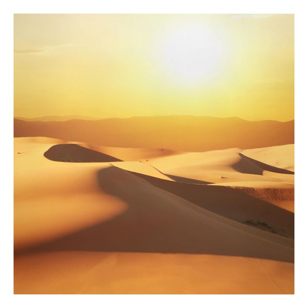 Print on canvas - The Saudi Arabian Desert
