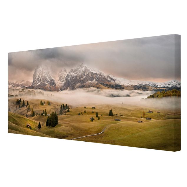 Print on canvas - Myths of the Dolomites