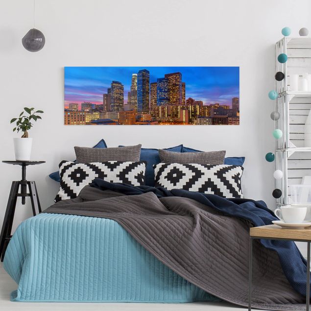 Print on canvas - Downtown Of Los Angeles