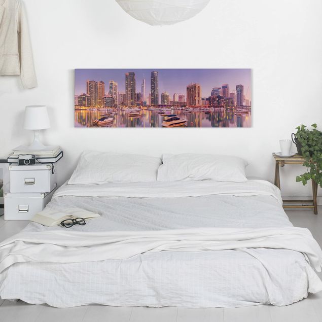 Print on canvas - Dubai Skyline And Marina