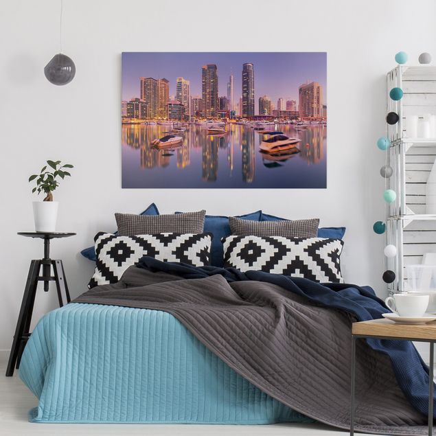 Print on canvas - Dubai Skyline And Marina