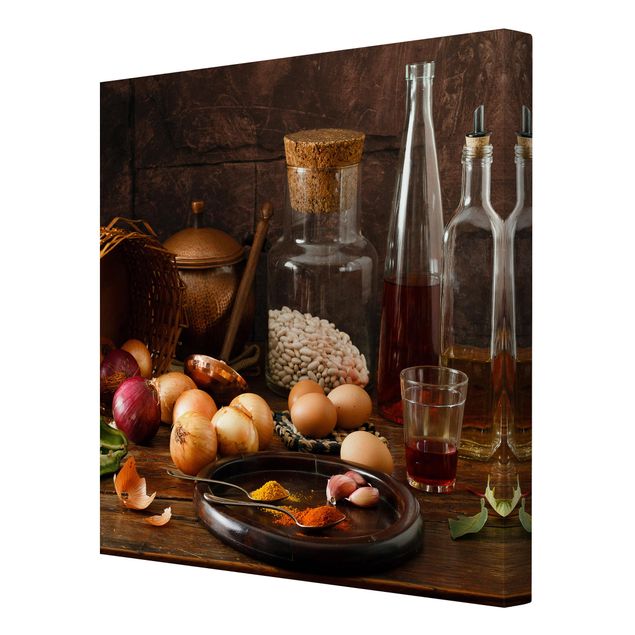 Print on canvas - Cooking Fragrances