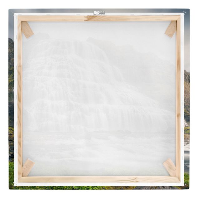 Print on canvas - Dynjandi Waterfall