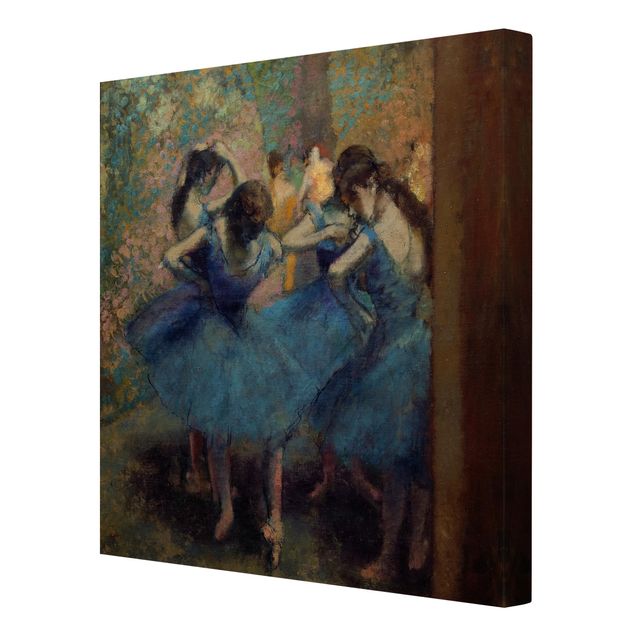Print on canvas - Edgar Degas - Blue Dancers