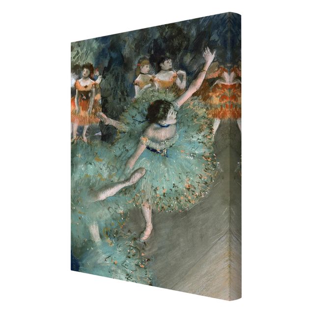 Print on canvas - Edgar Degas - Dancers in Green