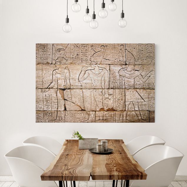 Print on canvas - Egypt Relief