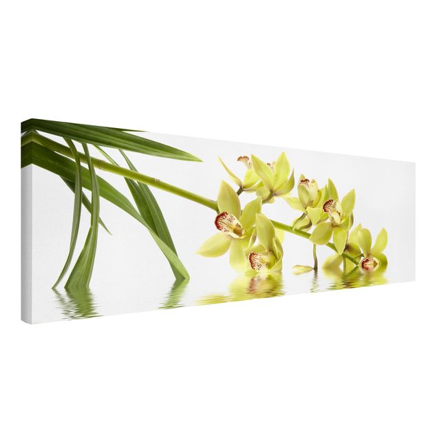 Print on canvas - Elegant Orchid Waters