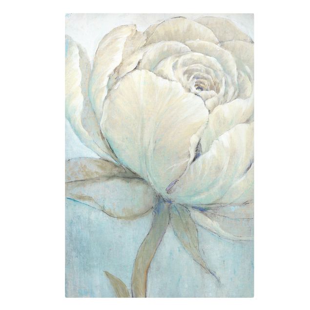 Print on canvas - English Rose Pastel