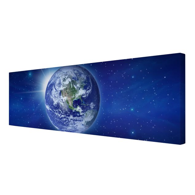 Print on canvas - Earth In Space