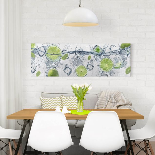 Print on canvas - Refreshing Lime