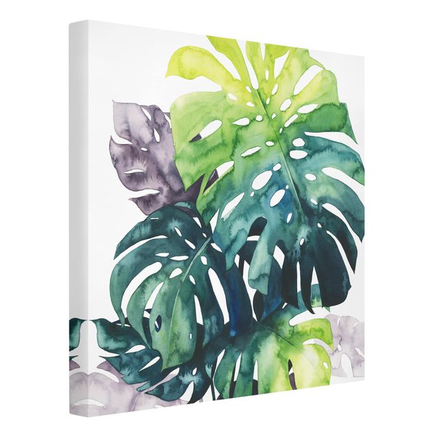 Print on canvas - Exotic Foliage - Monstera