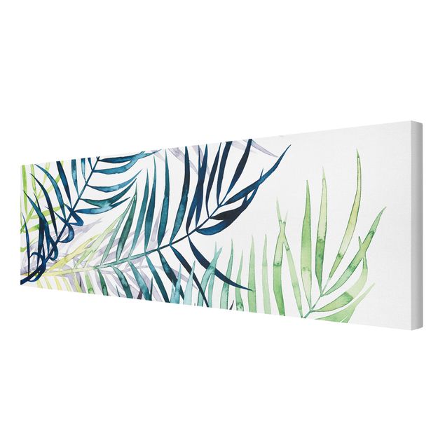 Print on canvas - Exotic Foliage - Palme