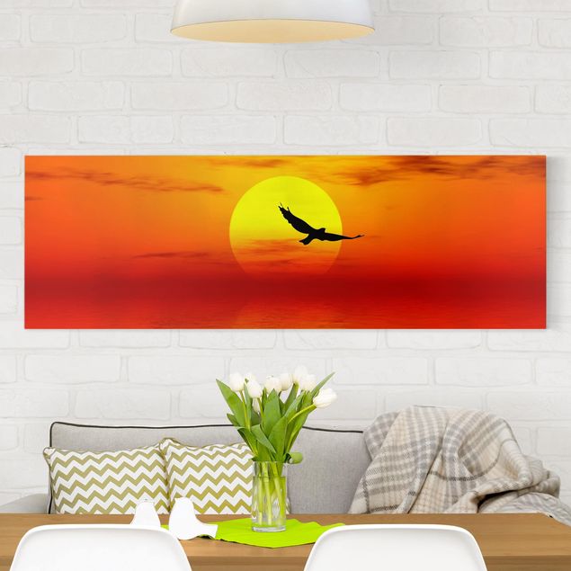 Print on canvas - Fabulous Sunset