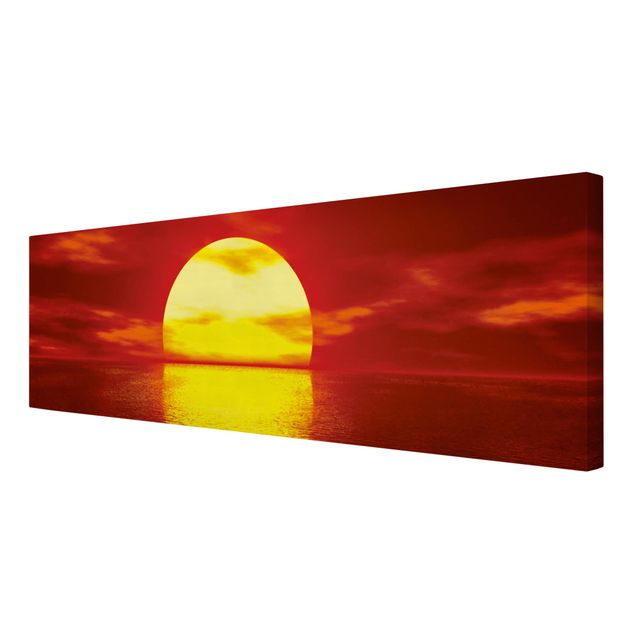 Print on canvas - Fantastic Sunset