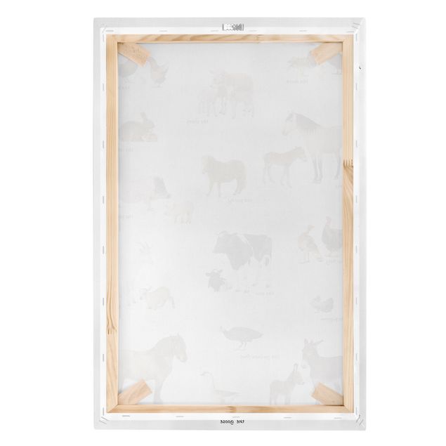 Print on canvas - Farm Animals
