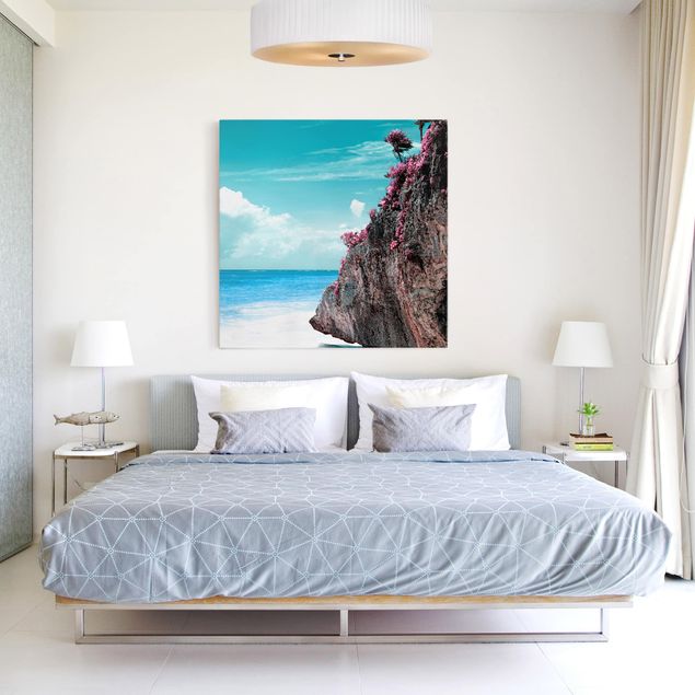 Print on canvas - Rock In Caribbean