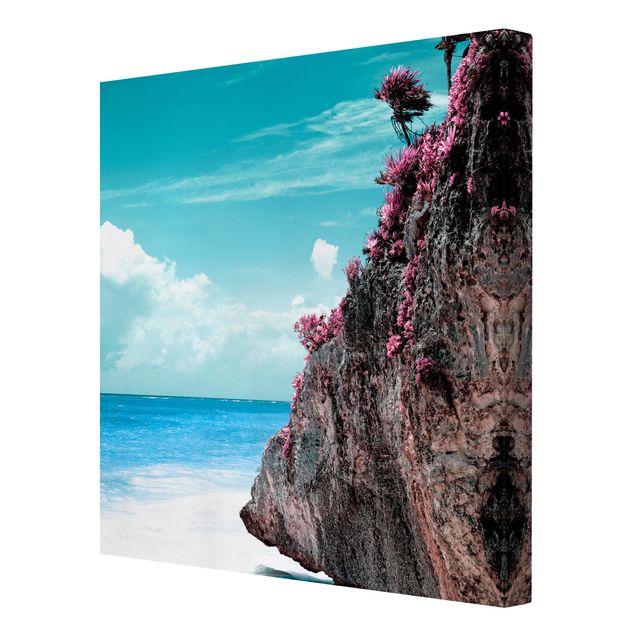 Print on canvas - Rock In Caribbean