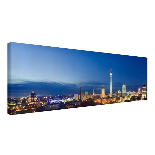 Print on canvas - TV Tower At Night