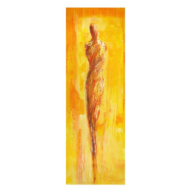 Print on canvas - Figure In Yellow