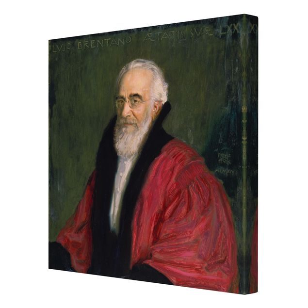 Print on canvas - Franz von Stuck - Portrait of Lujo Brentano