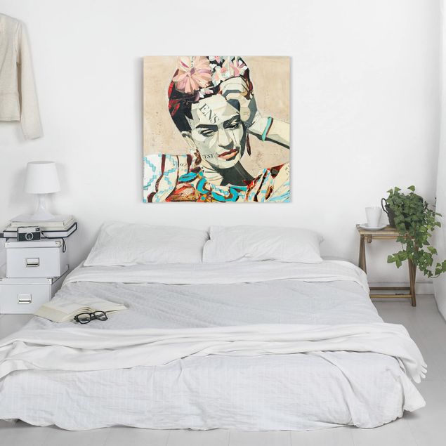 Print on canvas - Frida Kahlo - Collage No.1