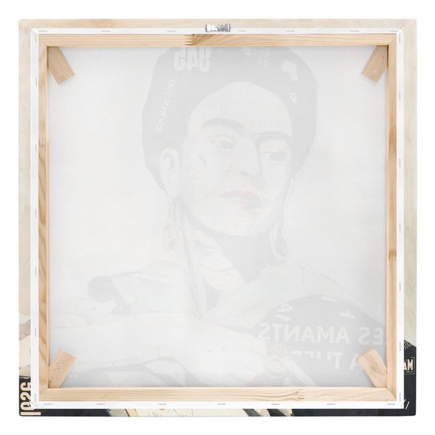 Print on canvas - Frida Kahlo - Collage No.4