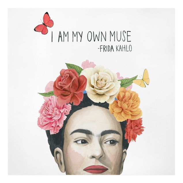 Print on canvas - Frida's Thoughts - Muse