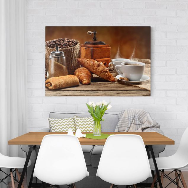 Print on canvas - Breakfast Table