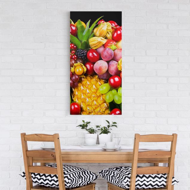 Print on canvas - Fruit Bokeh