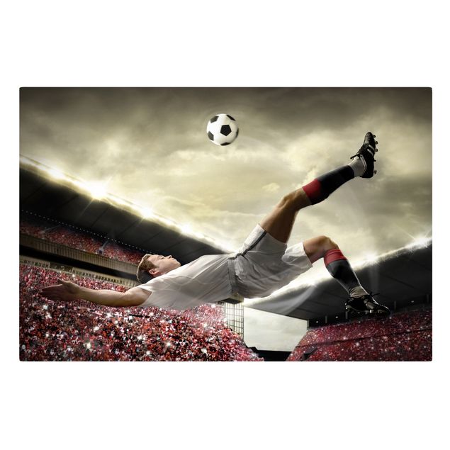 Print on canvas - Football Action