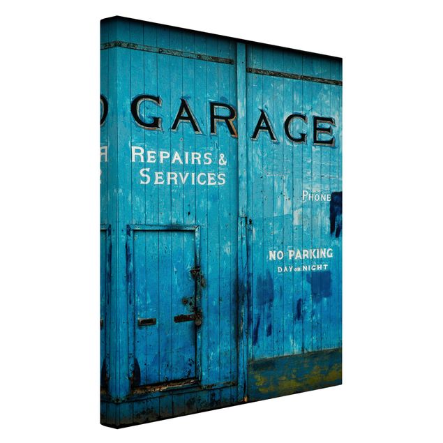 Print on canvas - Garage Door