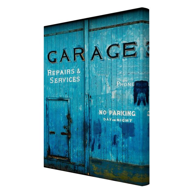 Print on canvas - Garage Door