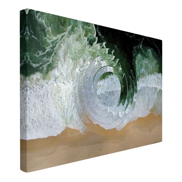 Print on canvas - Geometry Meets Beach