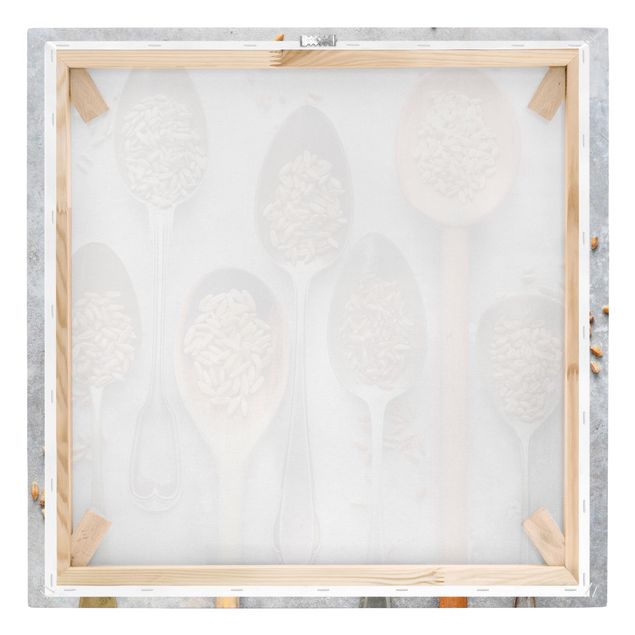 Print on canvas - Cereal Grains Spoon