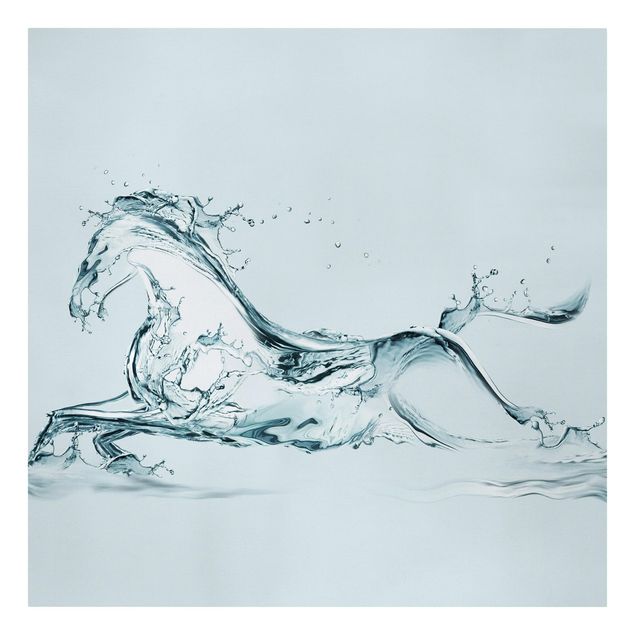 Print on canvas - Glass Horse