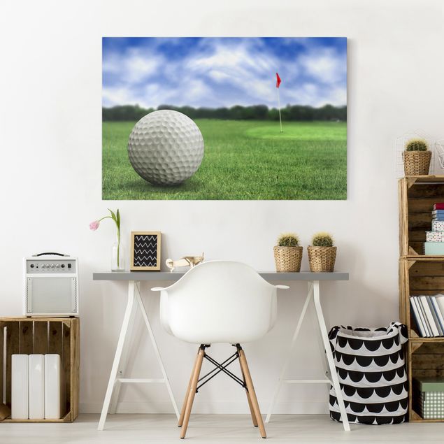 Print on canvas - Golf ball