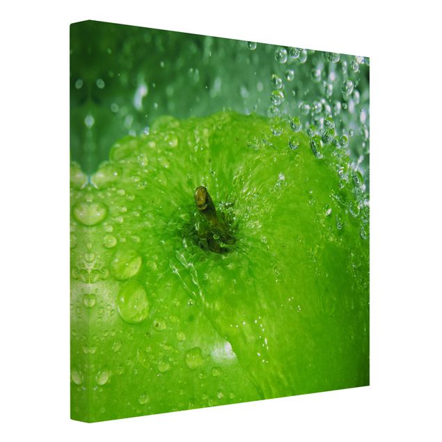Print on canvas - Green Apple