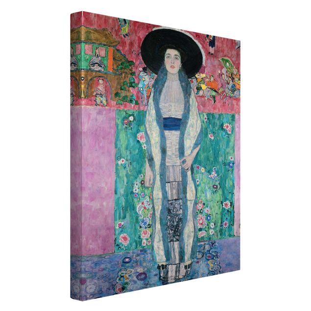 Print on canvas - Gustav Klimt - Portrait Adele Bloch-Bauer II