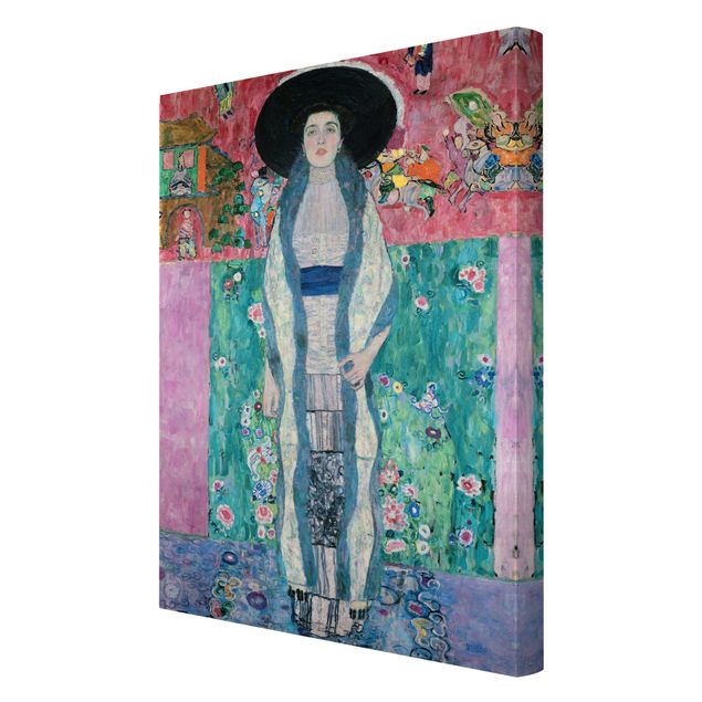 Print on canvas - Gustav Klimt - Portrait Adele Bloch-Bauer II