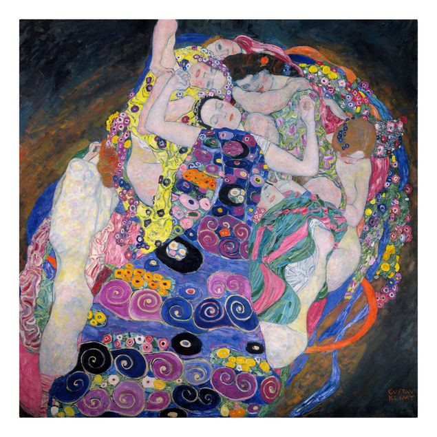 Print on canvas - Gustav Klimt - The Virgin