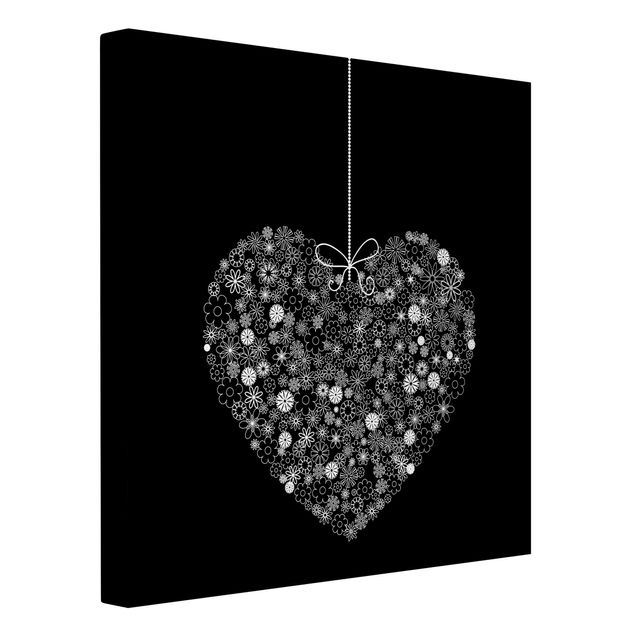 Print on canvas - Heart Giveaway