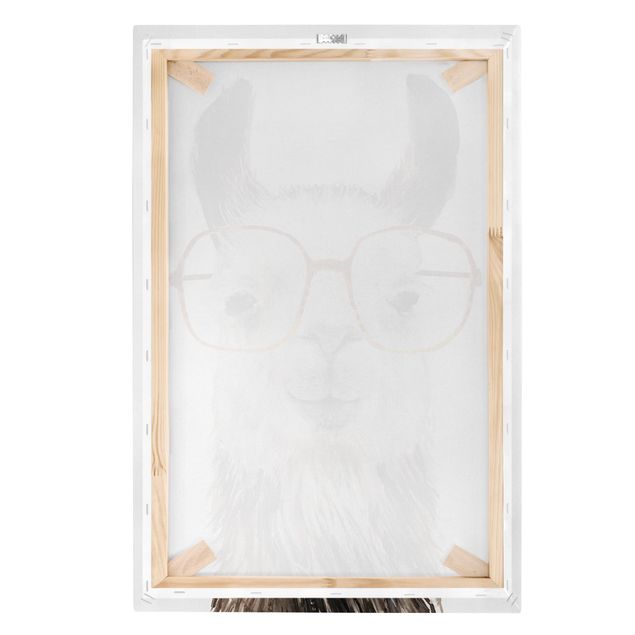Print on canvas - Hip Lama With Glasses IV
