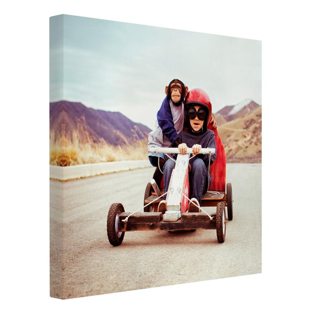 Print on canvas - Hit The Road