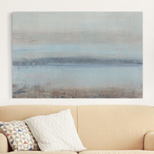 Print on canvas - Horizon Over Blue I