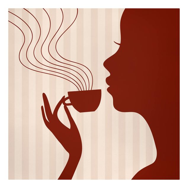 Print on canvas - Hot Coffee
