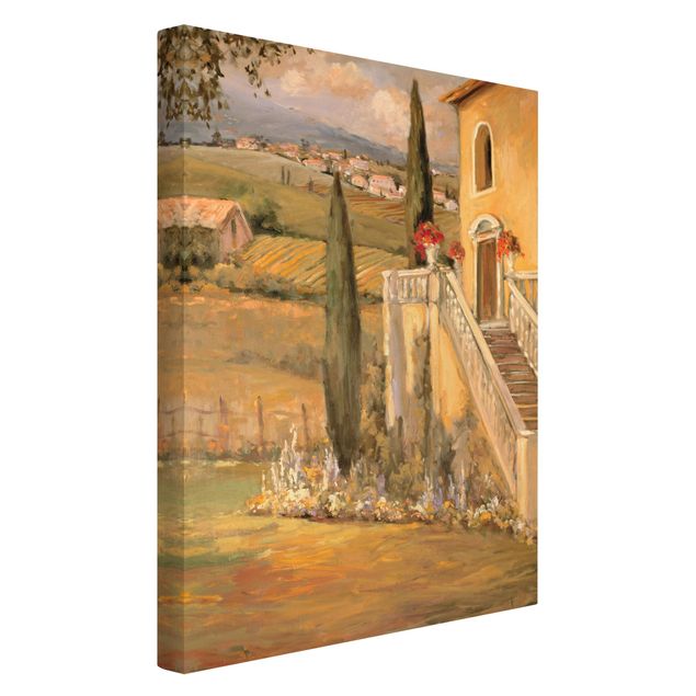 Print on canvas - Italian Countryside - Porch
