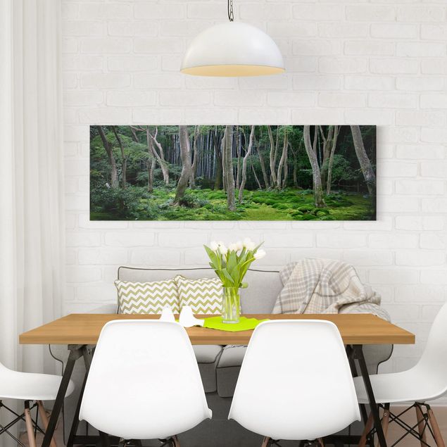Print on canvas - Japanese Forest